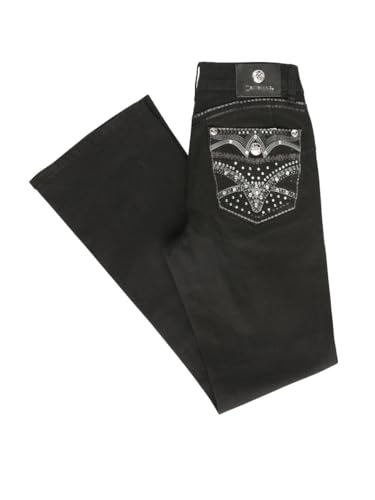 Centenario Hip-Up Bootcut Denim Jeans - Black
