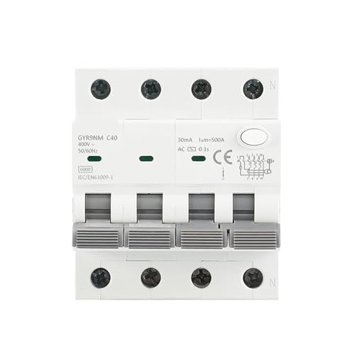 RCBO 4P 16A disjoncteur pour sécuriser les circuits électriques de la maison moderne