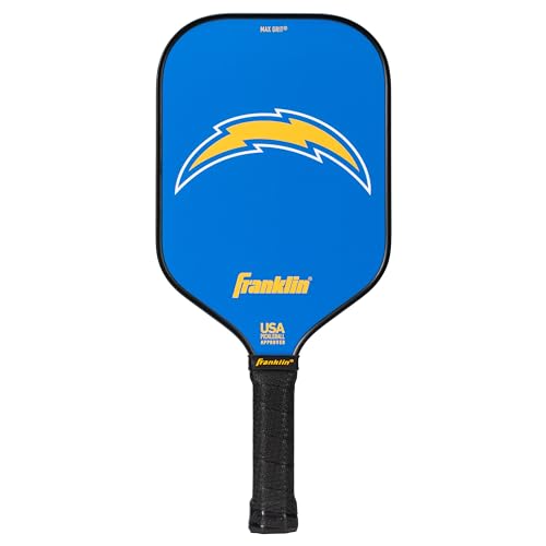 Franklin Sports NFL Atlanta Falcons Pickleball Paddle - Official NFL Team Rackets - USAP (USAPA) Approved Premium Quality Pickleball Paddles - Authentic Team Logos + Colors