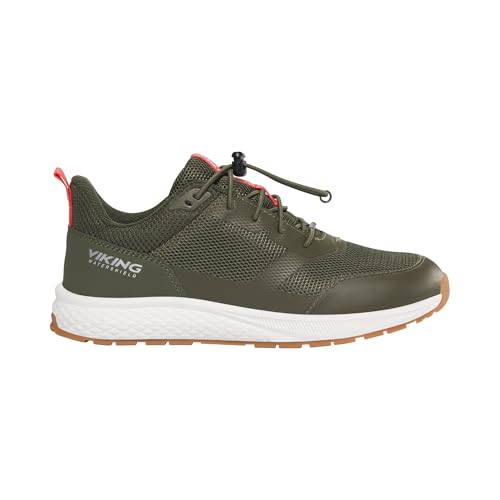 Viking Unisex Kinder Impact Wp Sl Walking Shoe, Olive, 42 EU