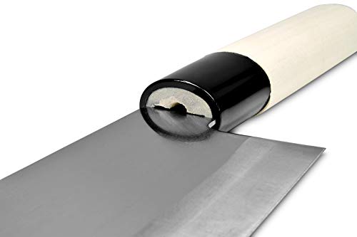 Image of Seki Japan TSUBAZO Japanese Vegetable Kitchen Knife, Stainless Steel Nakiri Knife, Shiraki Handle, 170 mm (6.7 in)