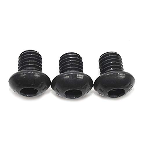 Fullerkreg M6-1.0 X 12Mm Button Head Socket Cap Screw, Iso 7380 Hex Drive, Class 10.9, Black Oxide Finish, Alloy Steel (Pkg Of 50) #TOP2