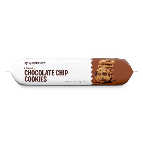 image for Amazon Grocery, Chunky Chocolate Chip Cookies, 11.75 Oz (Previously Ha