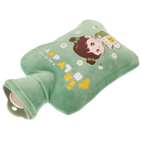 Bouillotte à couverture souple POPETPOP, bouteille d'eau chaude portable pour lit et bureau