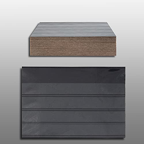 100 Prophila A6 Einsteckkarten mit Schutzfolie