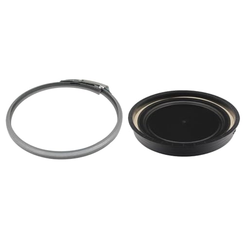 Couvercle avec collier de serrage rapide pour bidon 60L hermétique - 2