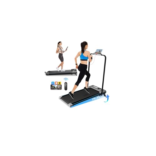 TODO Laufband für Zuhause mit 4 Level Neigung, Walking Pad mit APP, 2 in 1...