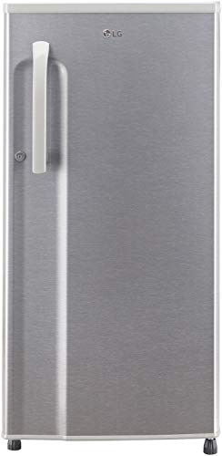 Image of LG 188 L 3 Star Direct-Cool Single Door Refrigerator (GL-B191KDSD, Dazzle Steel, Fastest Ice Making)