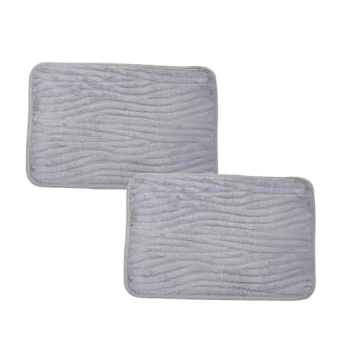 Kit 2 Tapetes com Listras para Banheiro