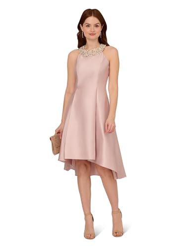 Adrianna Papell Women's Mikado Halter Dress3