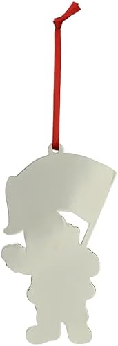 Miniatura 10 de Adorno navideño de metal de Papá Noel de Alabama Crimson Tide