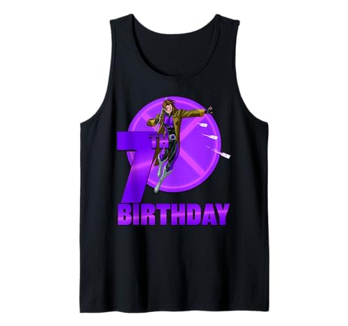 Débardeur Gambit Marvel anniversaire 7 ans en coton premium