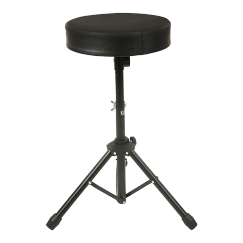 Kadence THRN-NK125 Home Series Round Drum Throne | 360° Swivel Se...