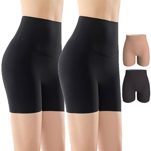 Sixth Pandas Shapewear, Sixthpandas Stay-in-Place Seamless Shaper Short, Invisibility Compression Pants for Women