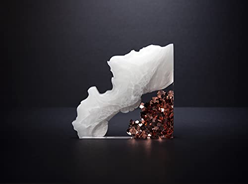 KSRESIN Liquid Cast Deep Pour Epoxy Resin 1 Gallon Kit | 0.5 in - 2 in Per Layer | Made in US | River Tables, Flower Preservation, Casting Resin Clear