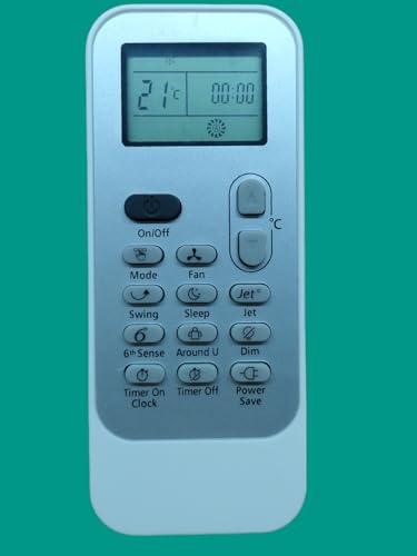 Image of AMAZOR Compatible /Replacement Whirlpool AC Remote Control - Suitable for 1 Ton, 1.5 Ton, 2 Ton Split & Window AC (Exact Matching Remote Required) (Model 13)