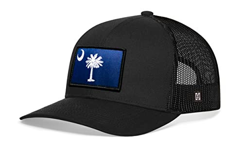 Image of HAKA State Flag Series Trucker Hat for Men & Women, Adjustable Baseball Hat, Golf Hat Snapback