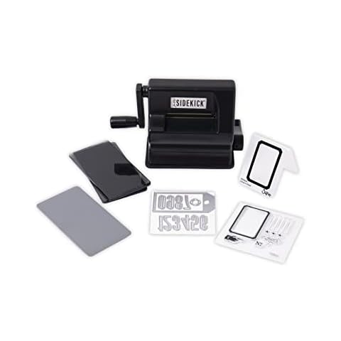 Sizzix Tim Holtz Sidekick Starter Kit Manuelle Stanz- und Prägemaschine, 6.35cm Cover