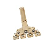 Adaptive Variable Curvature Guitar String Mounter For Various Fretboard Curves Guitar Tool Kit(Press head A)