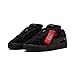 PUMA Men's BMW MMS Suede XL Sneakers Black/Pop Red, 13