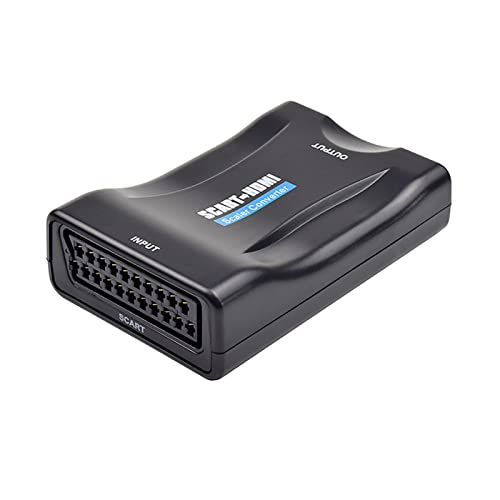 Otterrai: adattatore HDMI scart x 1, cavo di alimentazione USB 5V DC x 1. Condizione: nuovo di zecca, mai usato. Quello che vedi è quello che ottieni.