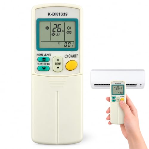Mando Aire Acondicionado Universal Daikin K-DK1339, hasta 5 Velocidades