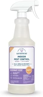 Wondercide - Indoor Pest Control Spray for Home and Kitchen - Ant, Roach, Spider, Fly, Flea, Bug Killer and Insect Repellent - with Natural Essential Oils - Pet and Family Safe — Rosemary 32 oz