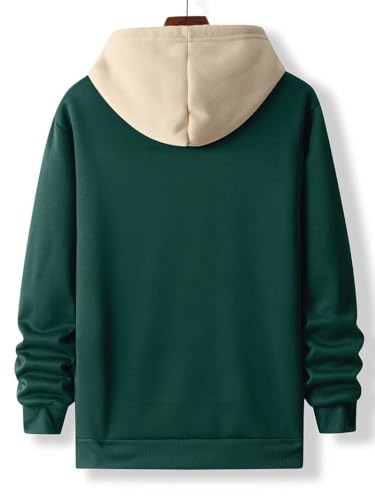 Image of TAGDO Men's Casual Woolen Cartoon Print Hoodie for Man | Sweatshirt for Man (2044)