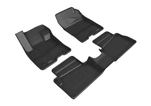 3D MAXpider Custom Fit Kagu Floor Mat (Black) for Ford Maverick Hybrid 2022