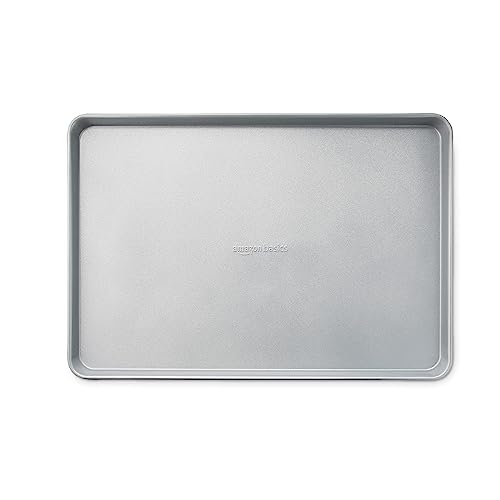 Amazon Basics Ceramic Nonstick Baking Sheet & Cooling Rack Set, Dishwasher Safe, Oven Safe, Half Sheet Size, Gray, 1-Pack by Amazon Basics - Image 5