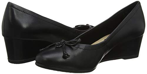 Hush Puppies Women's Morkie Hp Charm Pump, Black Leather, 11.0 W Us #TOP7