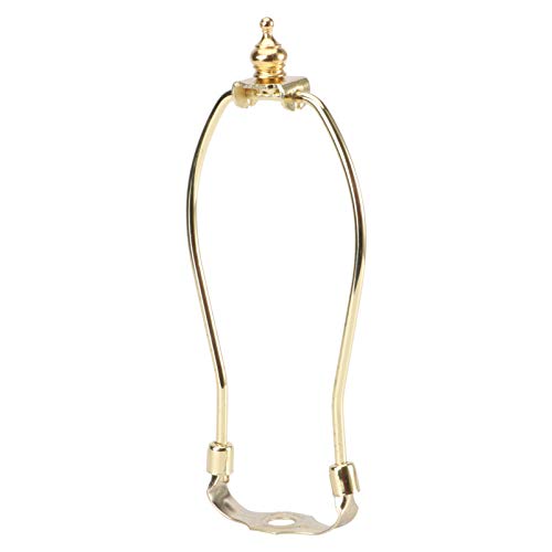 PIXNOR Lâmpada Titular Harpa 6 Polegadas Chifre Quadro Suporte Abajur de Metal para Serviço de Mesa