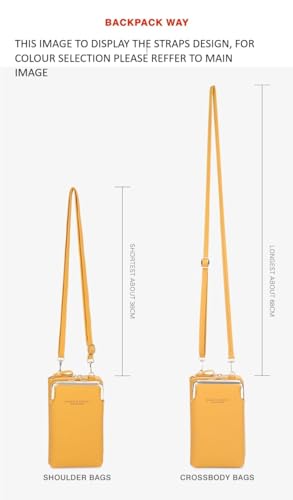 Small Crossbody Phone wallet, Shoulder Handbag Credit Card Holder, phone pocket easy access Travel Bag, Vegan Leather Wallet2