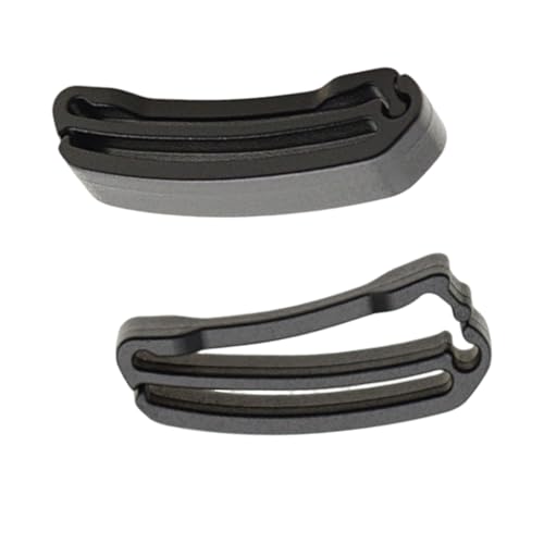 Oxxggkao Webbing Belt Ending Clip Adjust Keeper Buckle Diving Webbing Buckle Strap Belt Adjust Keeper Buckle Quick Slip Keeper