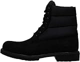  Timberland 6 pouces Premium Puffer Boot Bottes Baskets Noir TB0A1UWK, Noir , 43.5 EU