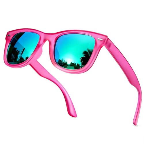 Image of SIPHEW Polarized Sunglasses for Women & Men - UV400 Mirrored Eyewear | Designer Unisex Fashion Sun Glasses w /Medium Fit,Suitable for Any Face Shape,Beach,Everyday Wear