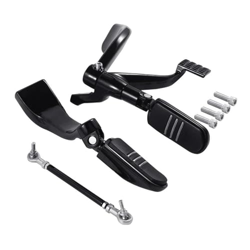 Levier de repose-pieds central pour Harley Sportster XL finition premium noire