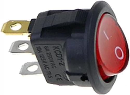 Interrupteur à bascule LED 12V pour aménager votre van ou personnaliser votre bateau