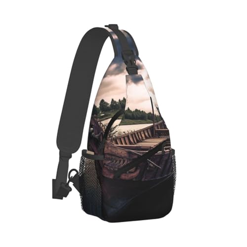 Bolso pequeño cruzado para pecho unisex