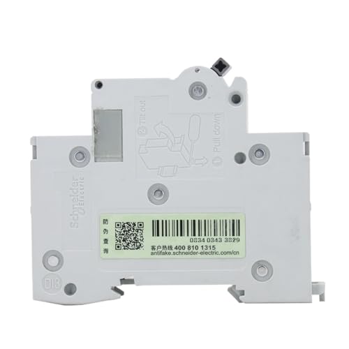 Disjoncteur miniature 2A type C 1P pour protection électrique 230V CA 6kA