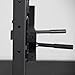 Titan Fitness T-3 Series Dip Bars, J-Hook Style Rack Mounted Dip Attachment, 880 LB Capacity, Fits 2