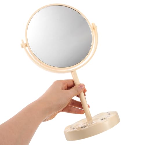 Ipetboom espejo vintage redondo doble cara miniatura 3