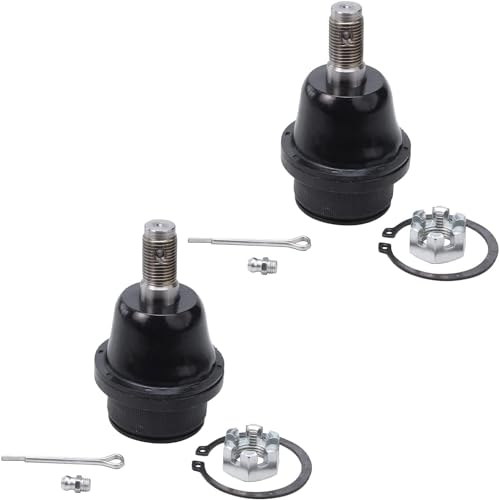 Image of Detroit Axle - 6PC Front Upper Control Arms + Lower Ball Joints + Outer Tie Rods for 2003-2009 Toyota 4Runner - [2007-2009 FJ Cruiser] - 2003-2009 Lexus GX470