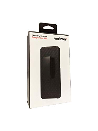 Verizon Hardshell Case and Holster for Google Pixel 3 XL - Black