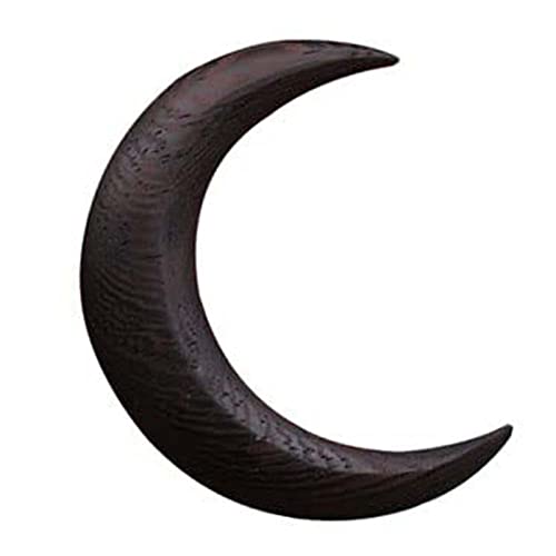 Hand Carved Crescent Moon Hair Fork For Women,Moon Chignon, Moon Barrette Hairpins Meniscus Shaped Hair Stick Fork,Chignon Pins, Handmade Headpiece Hair Bun Pins Hair Comb Thick Hair Styling