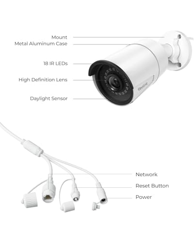 REOLINK 5MP PoE Security Camera RLC-510A, 100ft IR Night Vision - image 8