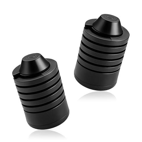 UQWU 2PCS Car Hood Buffer Block, Hood Bumper Stop Rubber for Shock-absorbing and Noise-reducing, General Limit Support Pad Compatible with Camry Prado Cruiser FJ Corolla Replace 90541-15019 (Black)