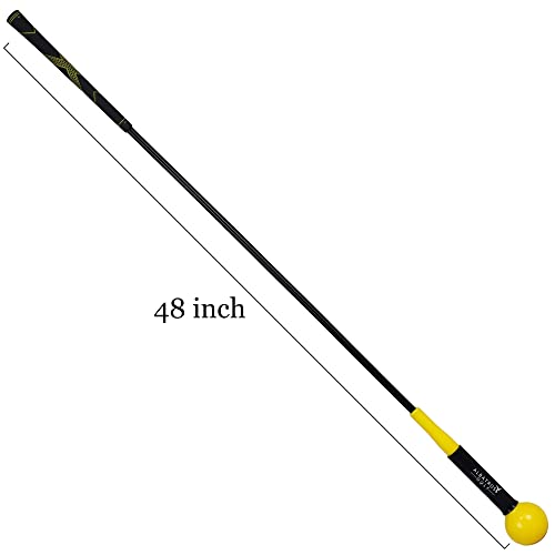Balancefrom Golf Swing Training Aid Golf Swing Trainer Golf Practice Warm-Up Stick For Strength Flexibility And Tempo Training #TOP3