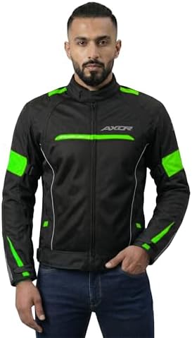 Axor Cruise 2 Jacket Black Neon Yellow-L