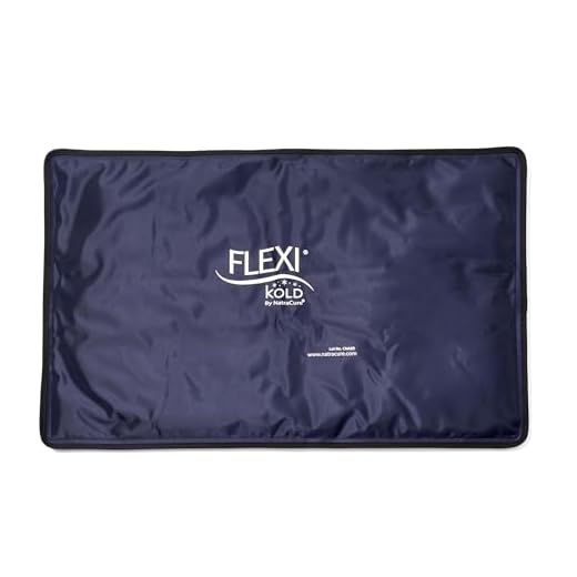FlexiKold Gel Cold Pack (Oversize: 13" x 21.5") - Reusable Ice Pack Compress, Therapy for Pain and Injuries of Knee, Shoulder, Foot, Back, Ankle, Neck, Hip, Elbow, Wrist - A6302-COLD - (X-Large)